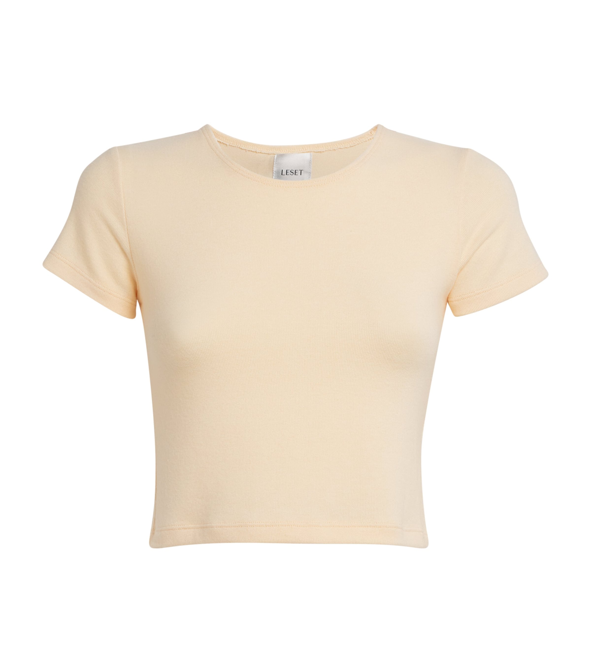 Yellow Lauren Cropped T-Shirt