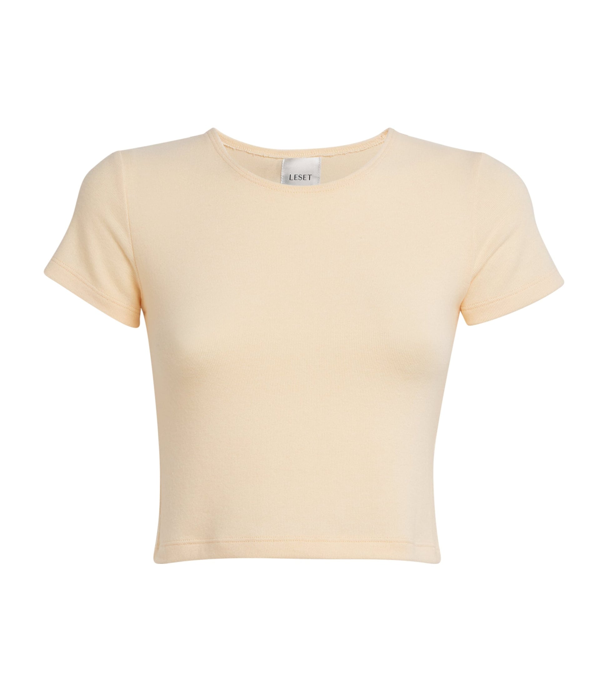Yellow Lauren Cropped T-Shirt