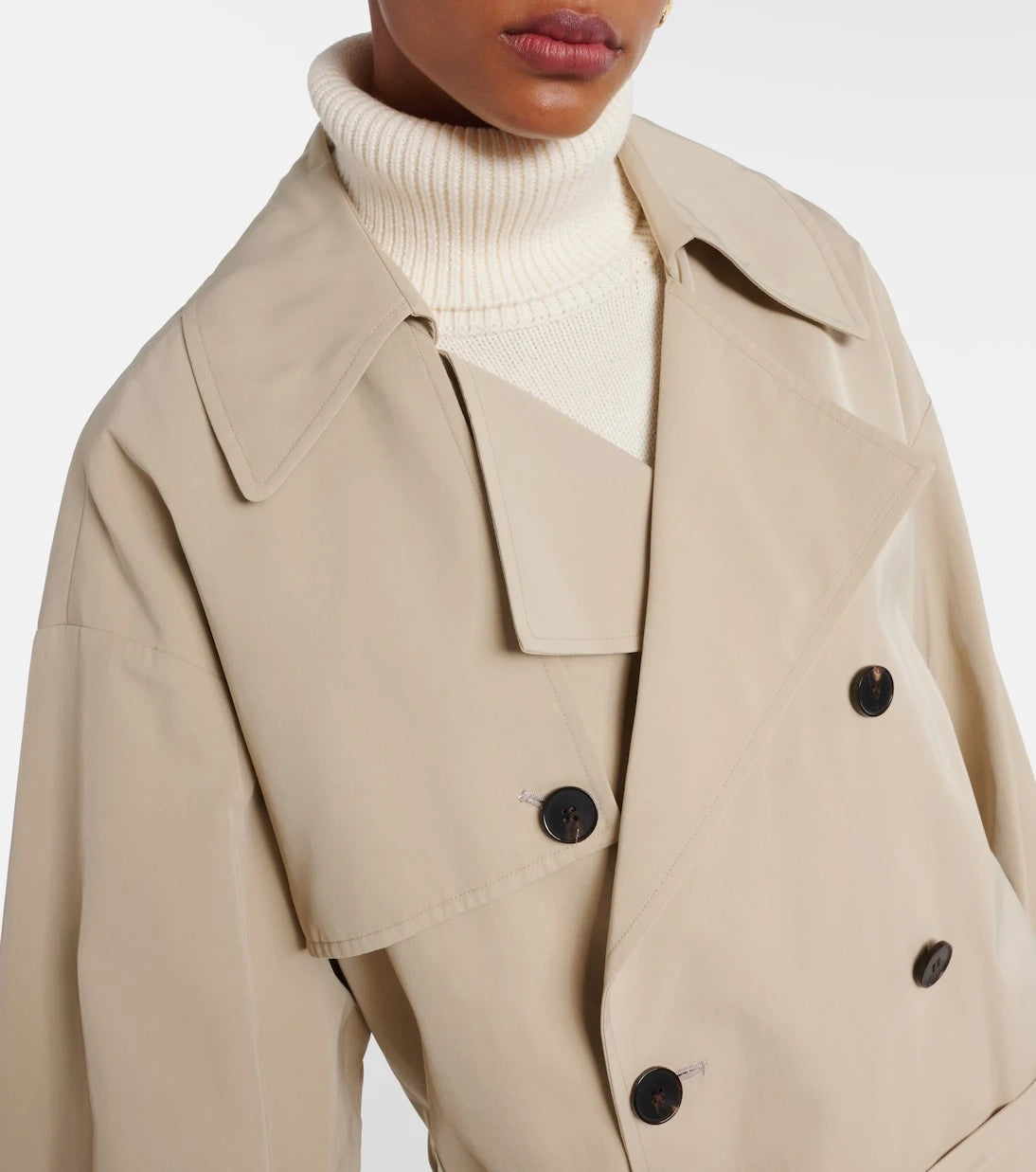 The Frankie Shop - Mavis oversized trench coat