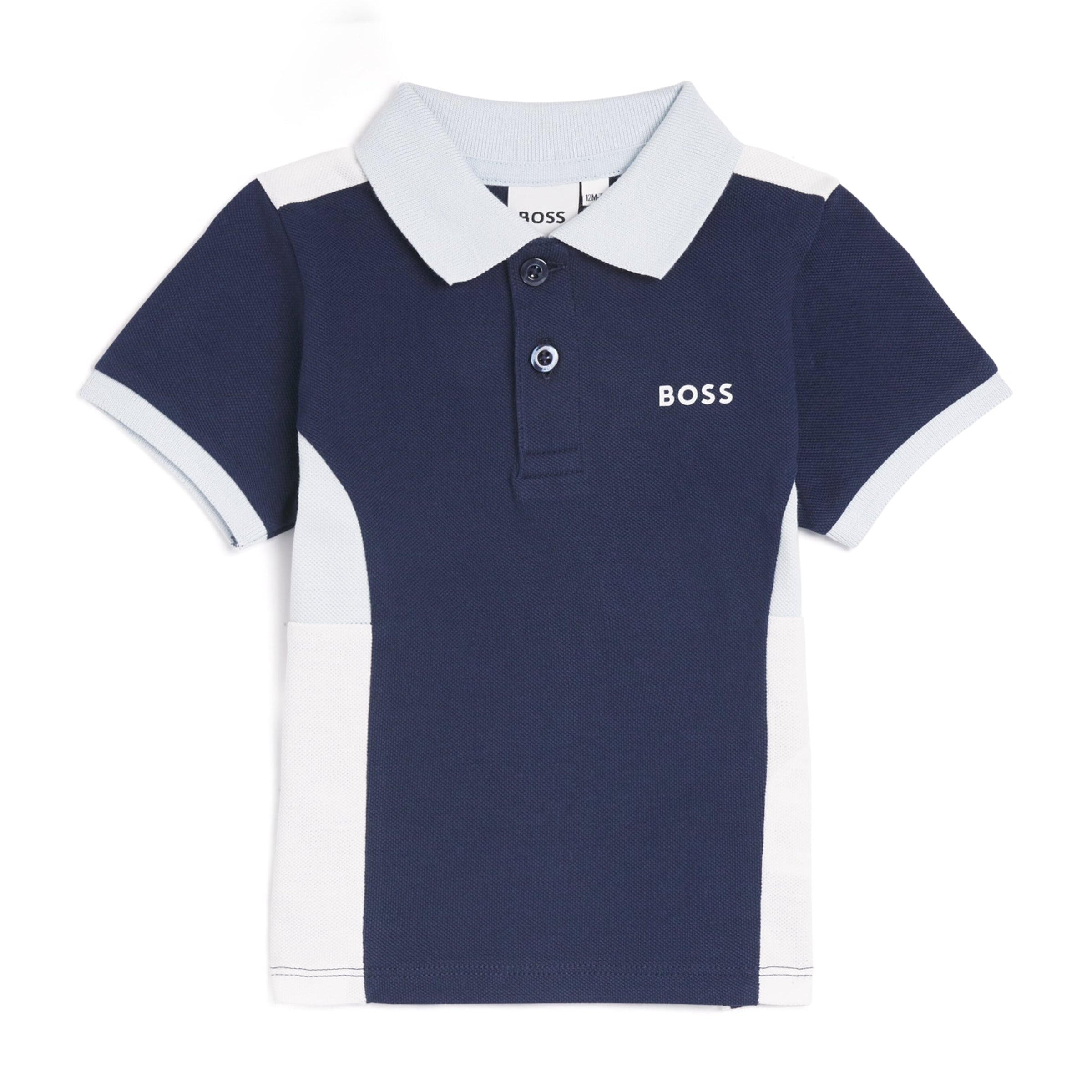 BOSS Kidswear Cotton Piqué Logo Polo Shirt (3-36 Months)
