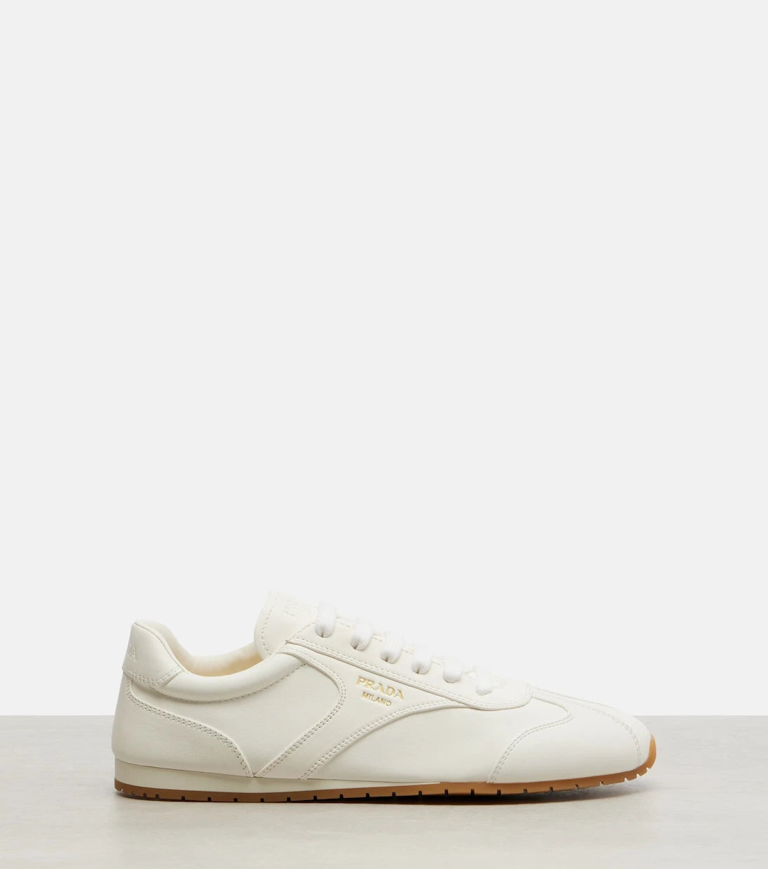 Prada - Leather sneakers