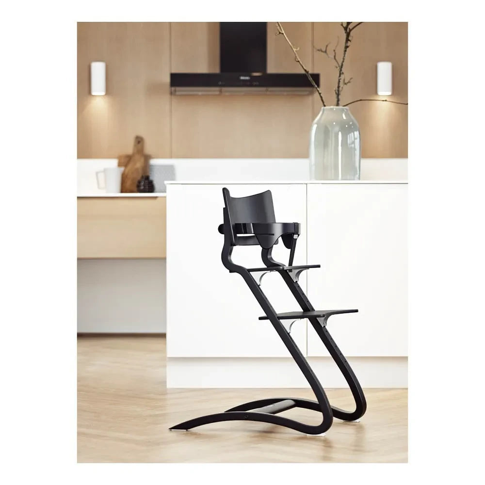 Leander - High Chair with Harness | Black