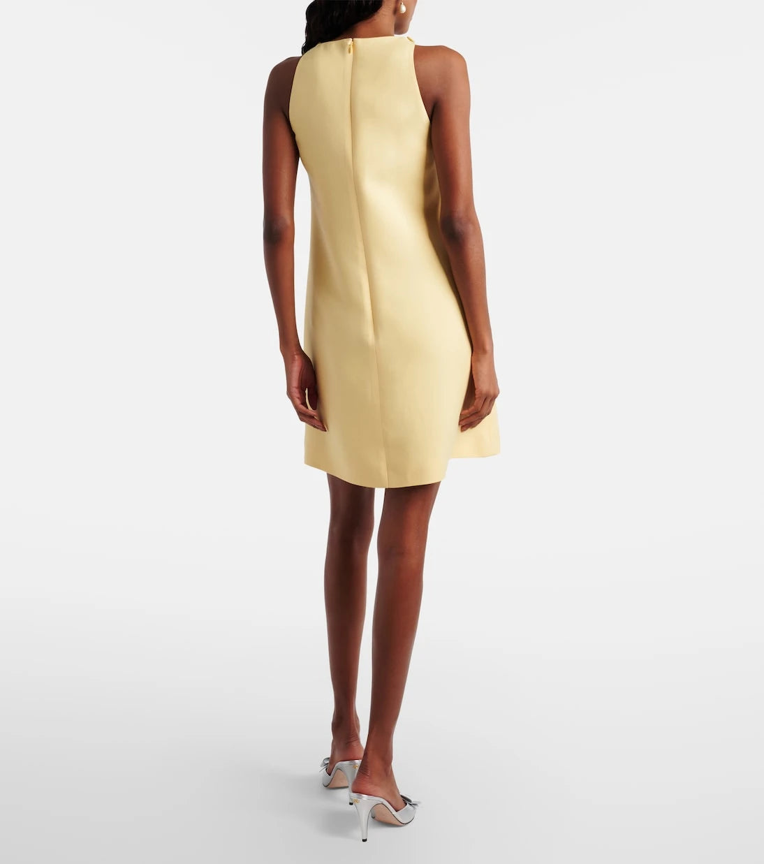 Valentino - Crepe Couture embellished minidress