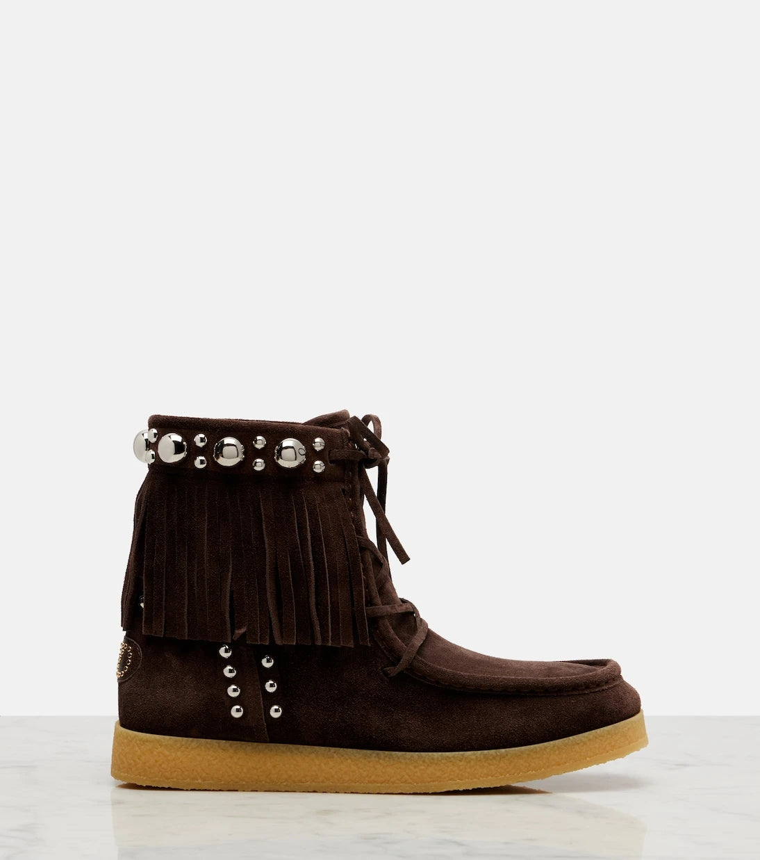 Valentino Garavani - Nellcôte studded suede ankle boots