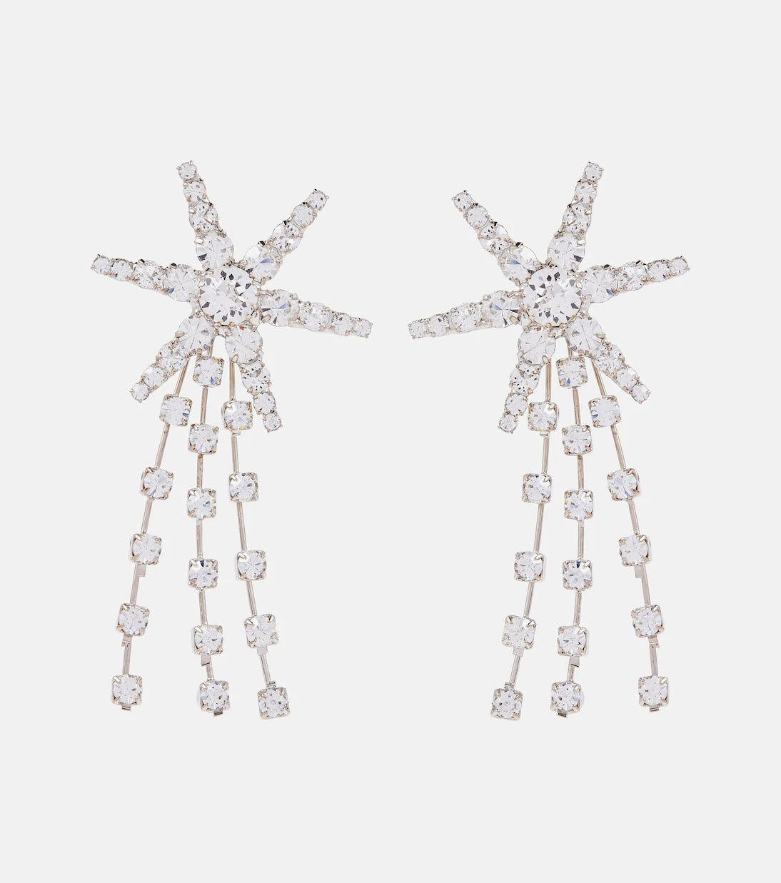 Jennifer Behr - Comet crystal-embellished earrings