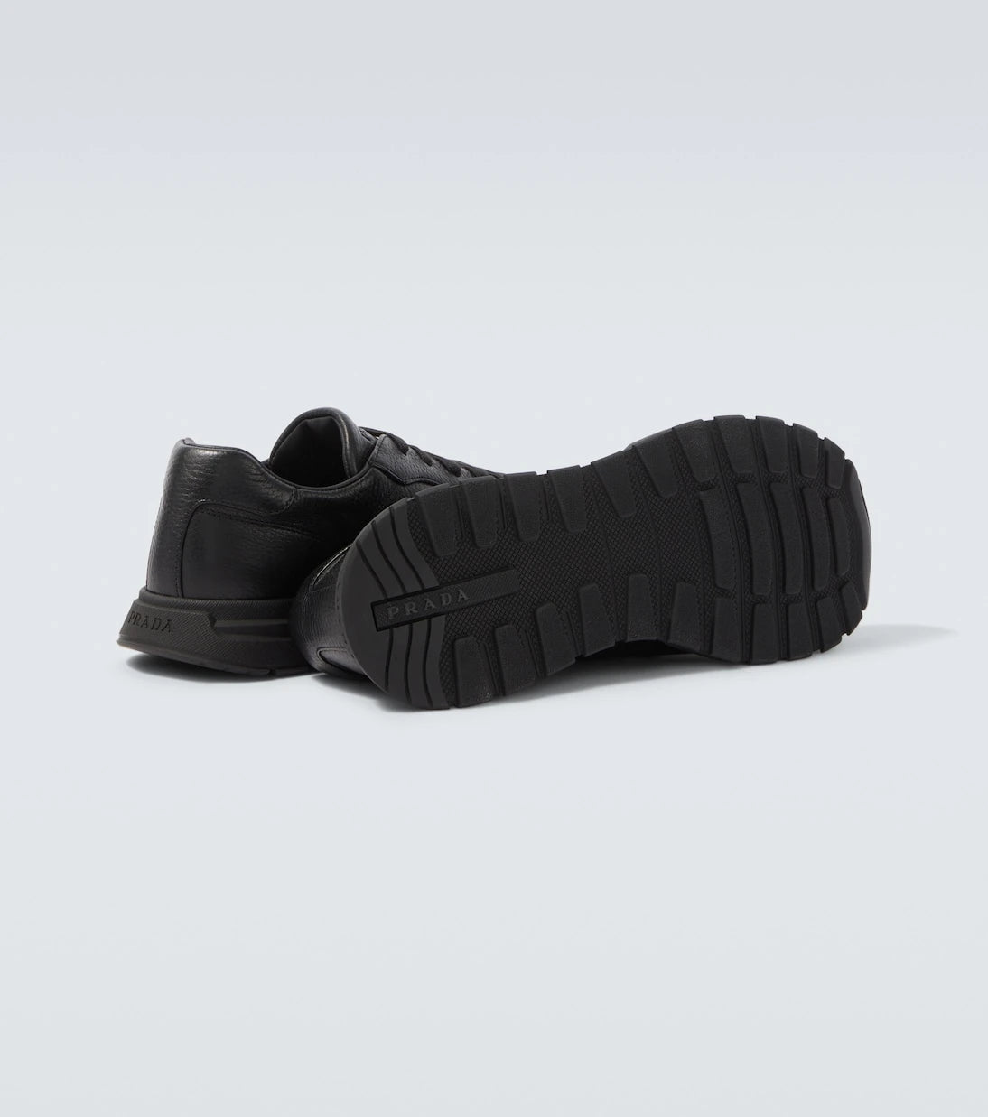Prada - Prax 2.0 leather sneakers