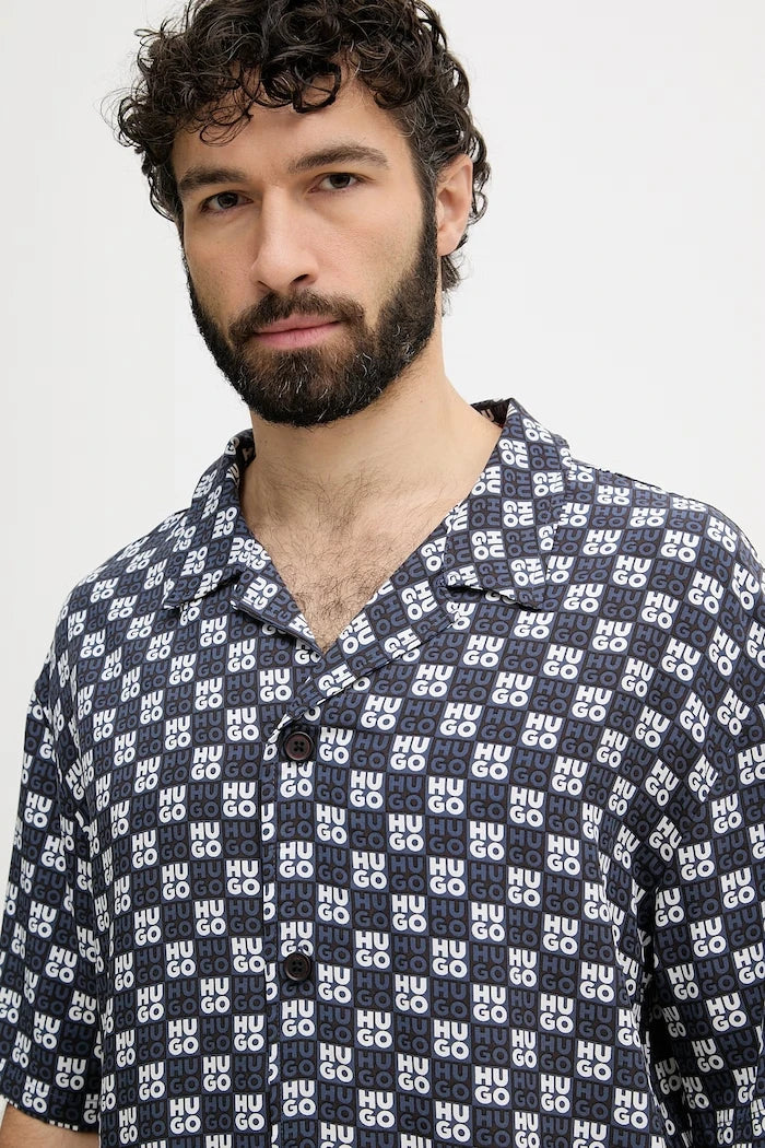 HUGO плажна риза мъжка BEACH SHIRT RELAXED
