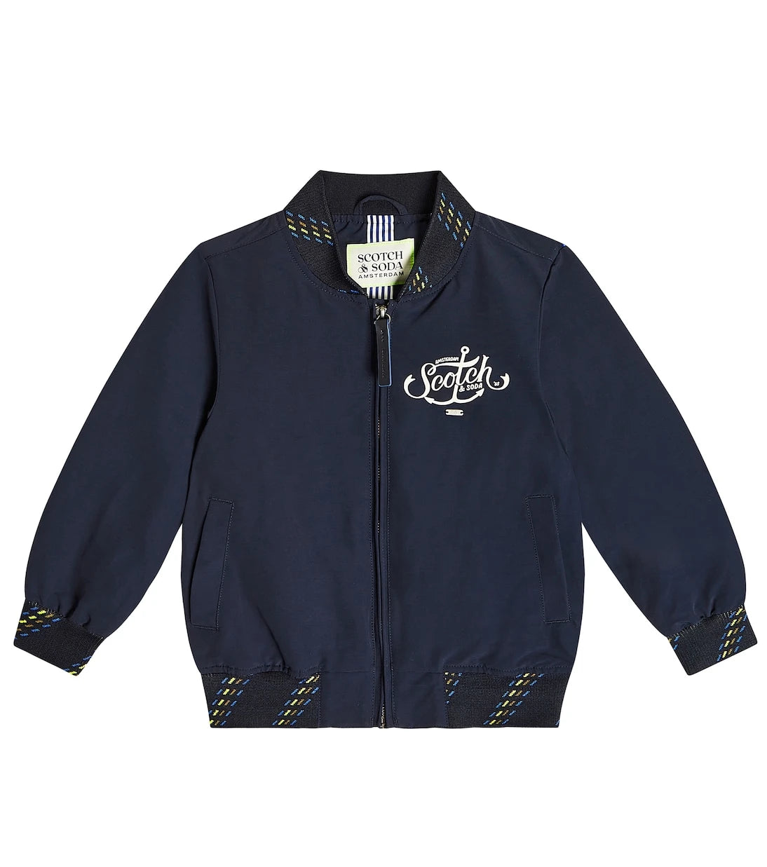 Scotch & Soda Kids - Cotton-blend bomber jacket