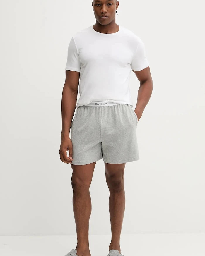 Calvin Klein Underwear erkek pamuklu kısa pijama altı