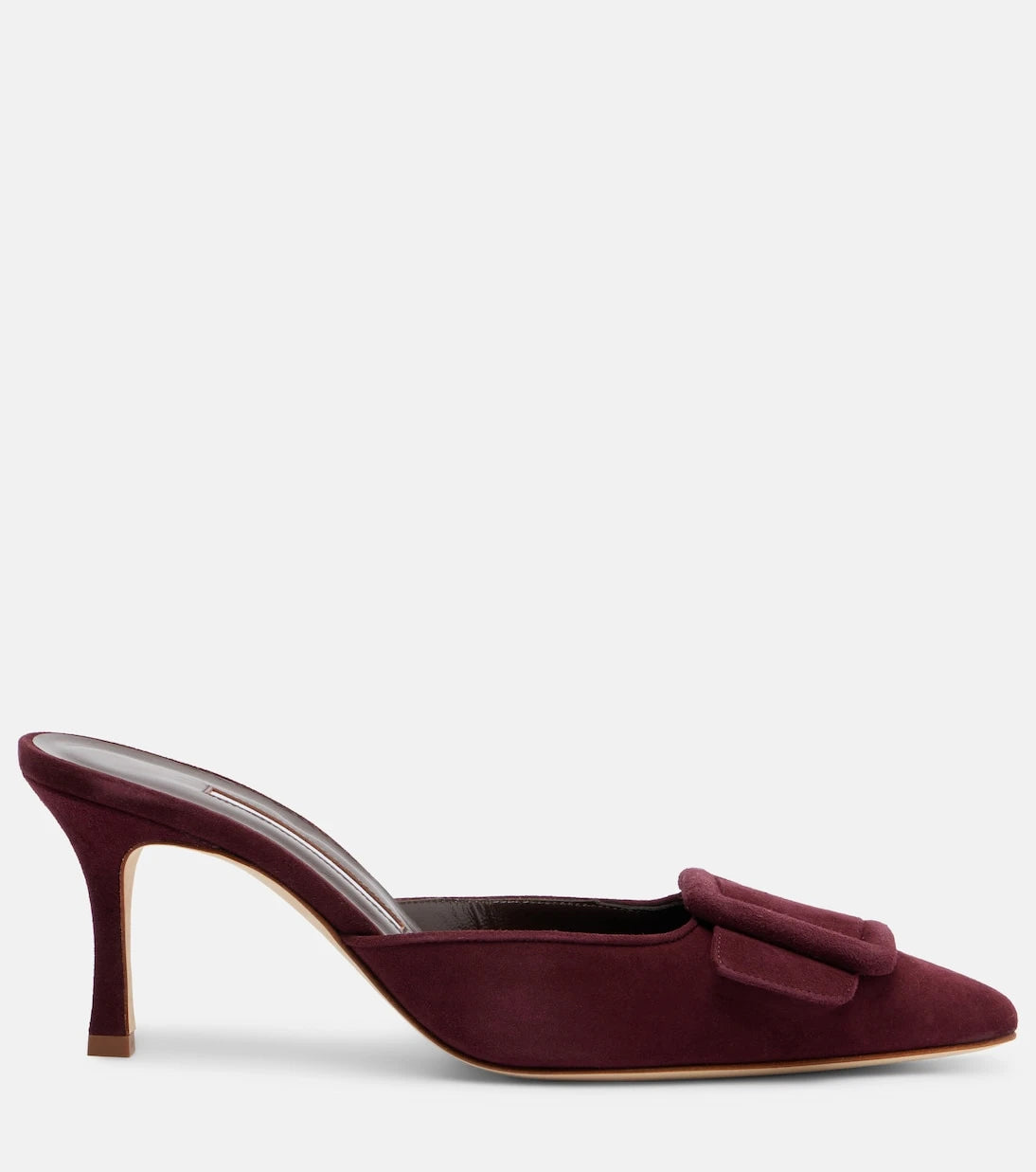 Manolo Blahnik - Maysale 70 suede mules