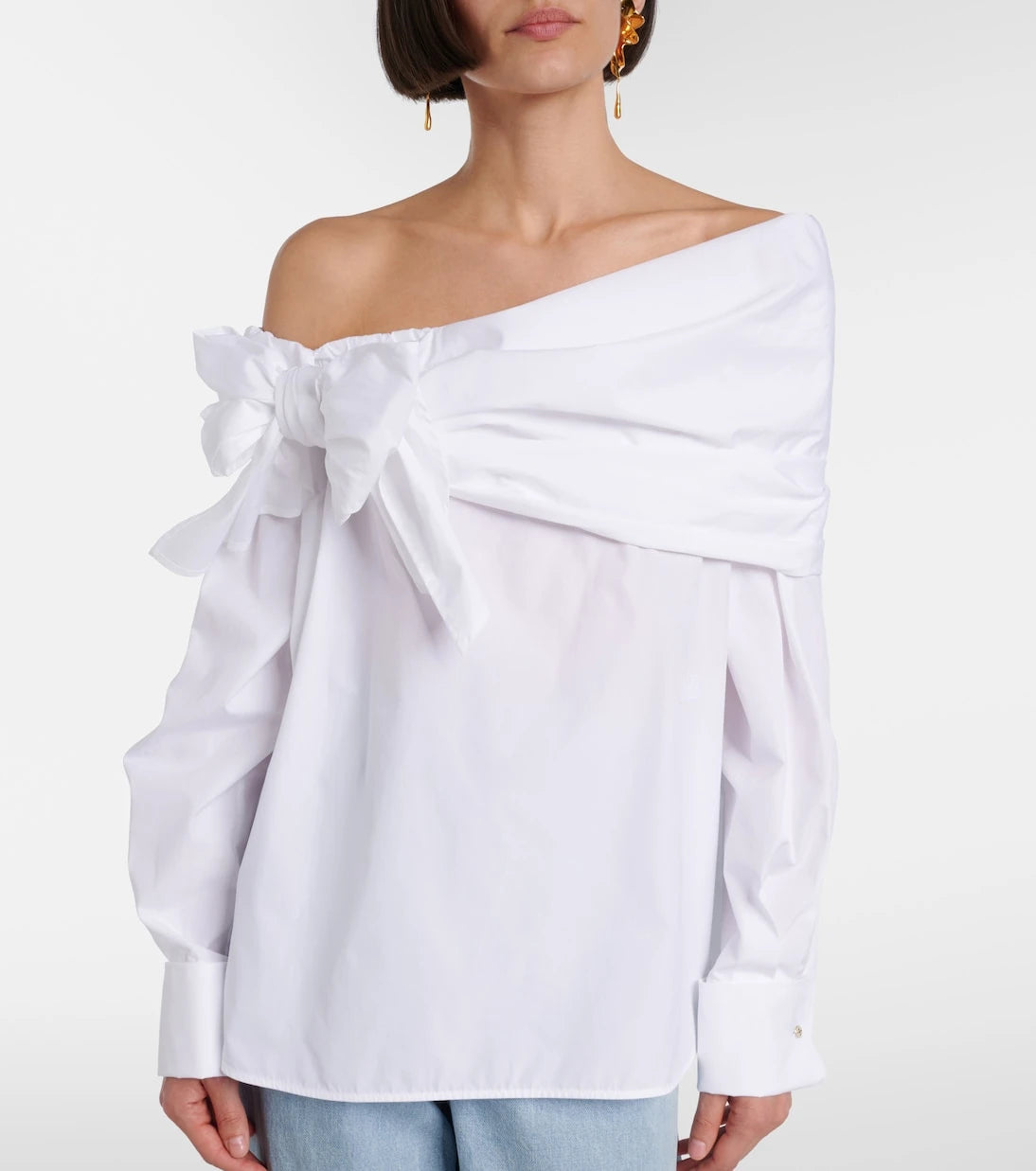Max Mara - Curvone cotton blouse
