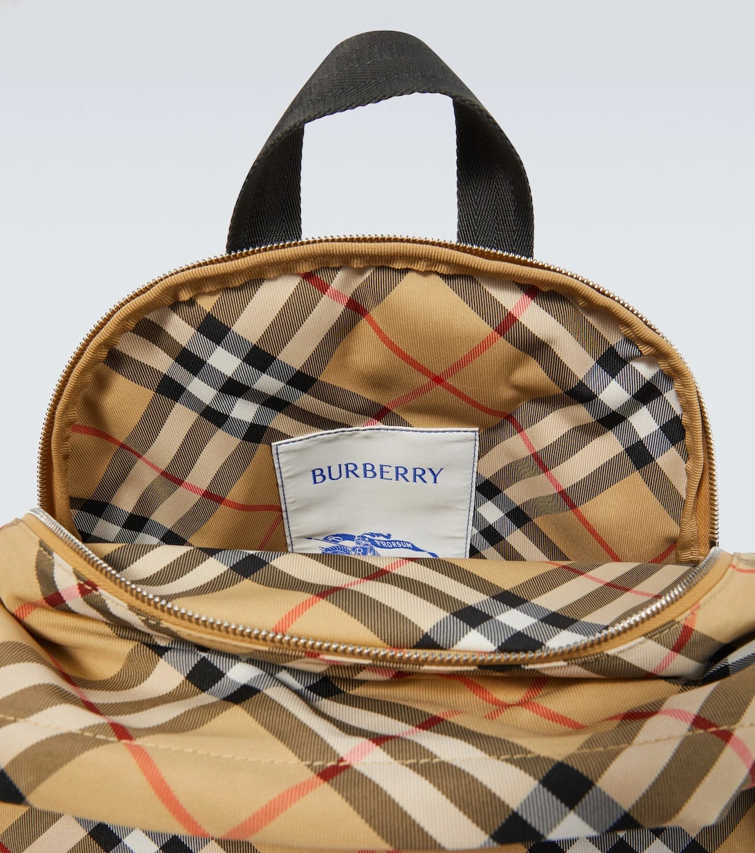 Burberry - Burberry Check backpack
