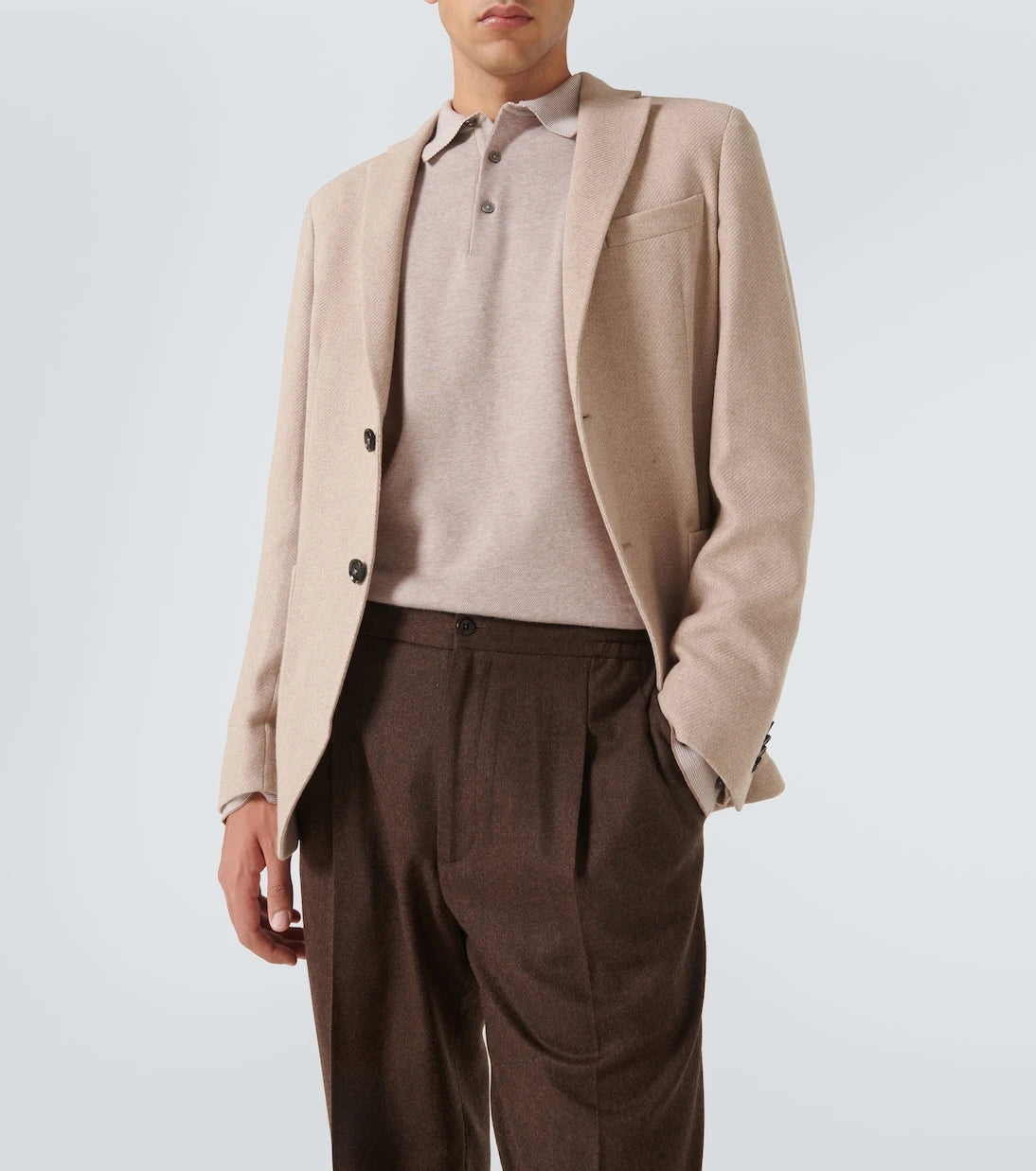 Zegna - Cotton, wool and cashmere blazer