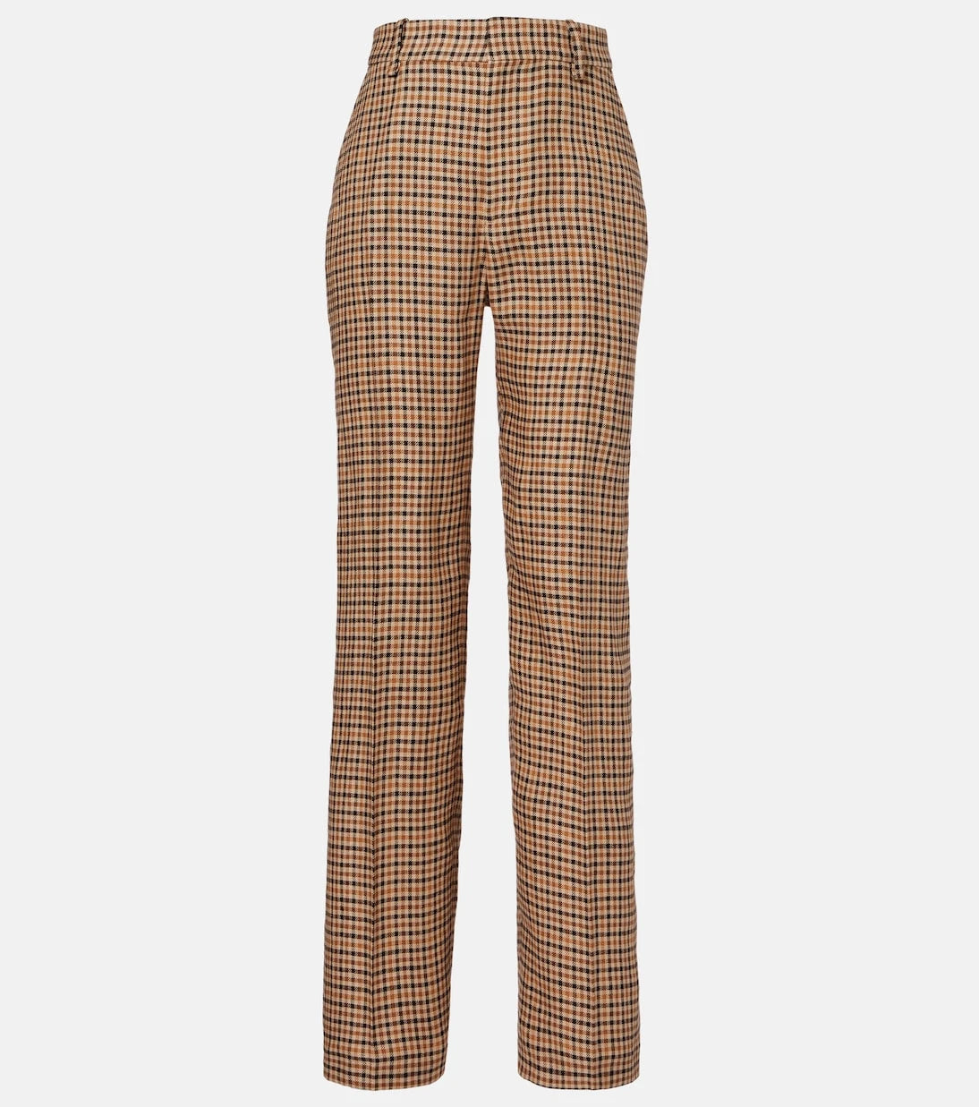 Polo Ralph Lauren - Checked linen straight pants