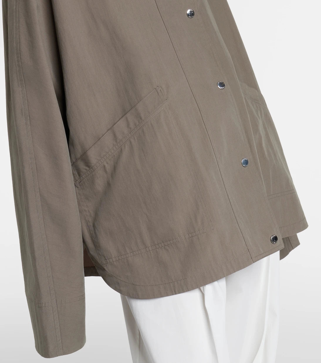 Toteme - Oversized cotton-blend jacket