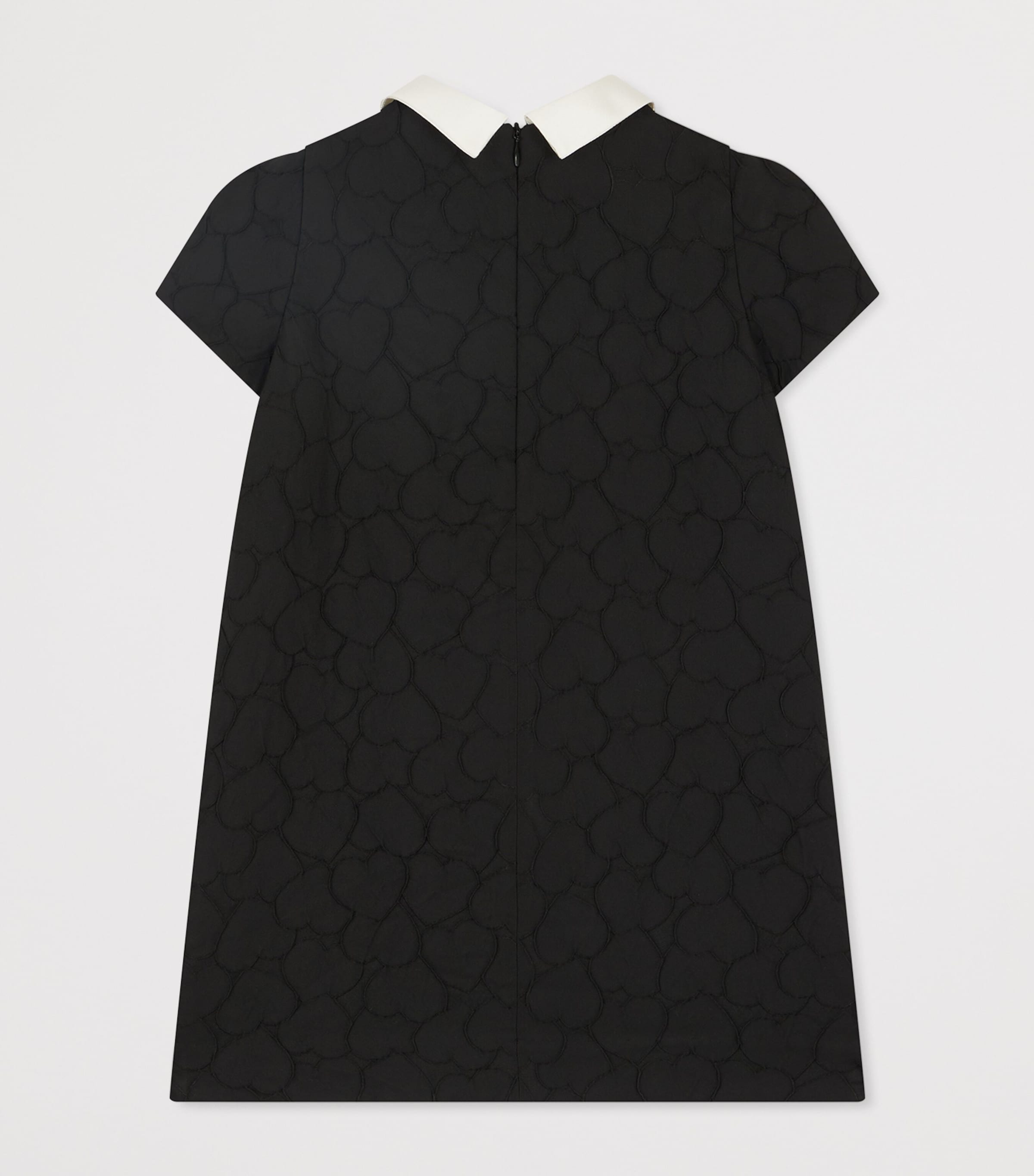 Black Jacquard Dress (10-14 Years)