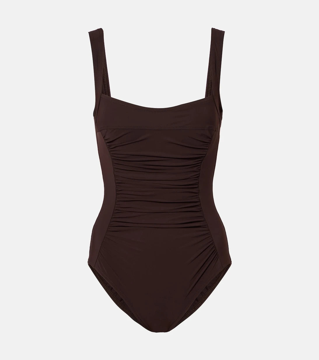 Karla Colletto - Basics ruched swimsuit