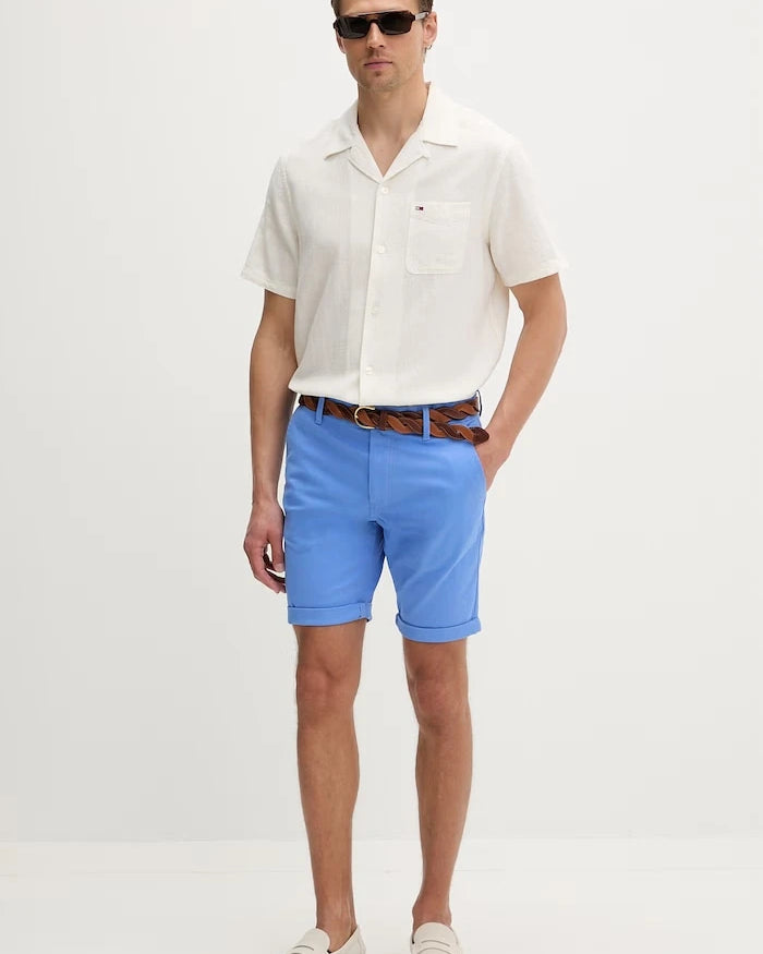 Tommy Jeans erkek keten gömlek