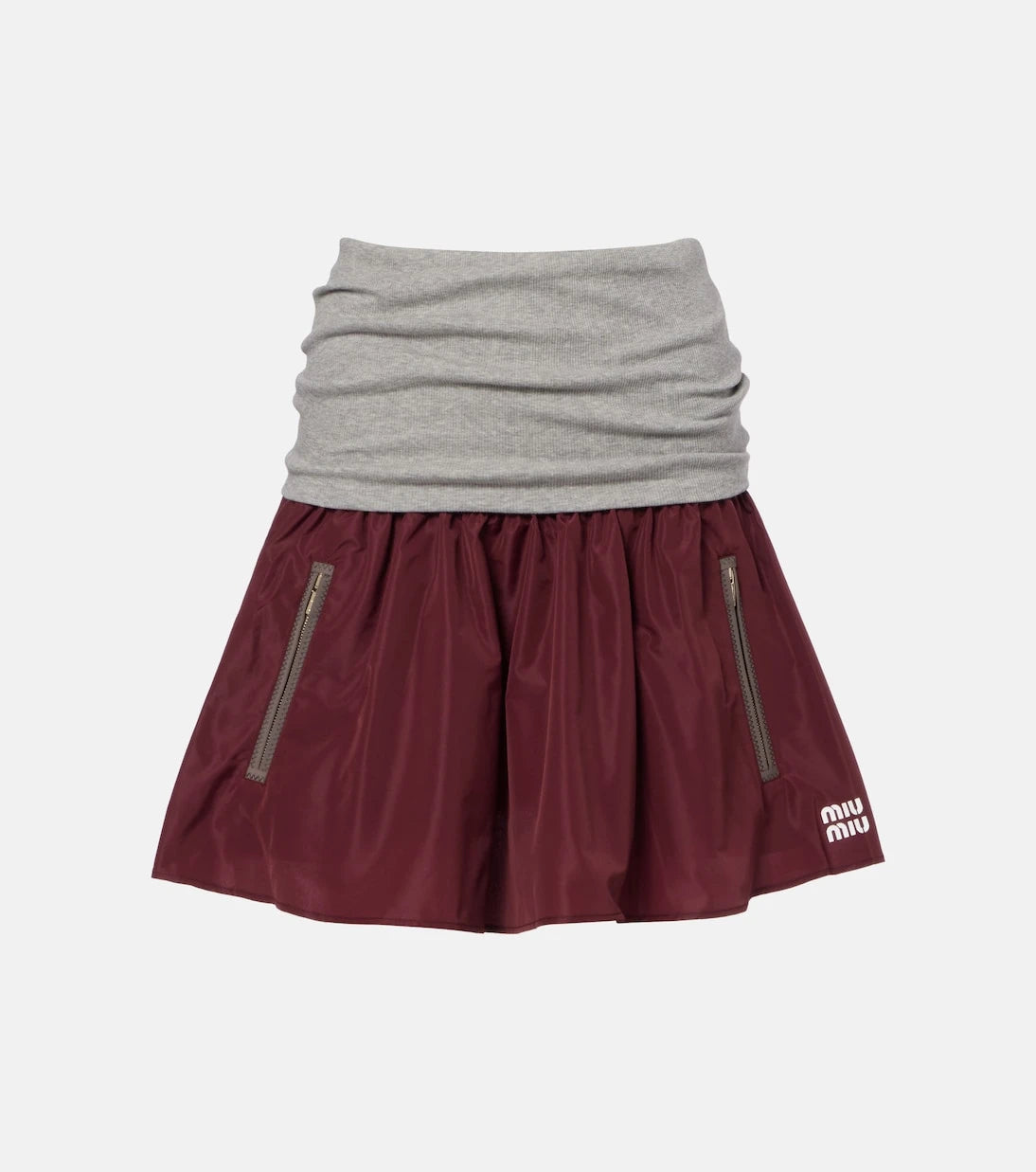 Miu Miu - Technical miniskirt