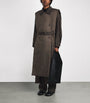 IM MEN Beige Detachable Liner Switch Trench Coat