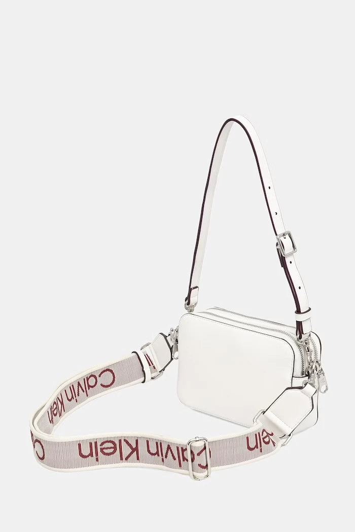 Calvin Klein чанта crossbody дамска от имитация на кожа