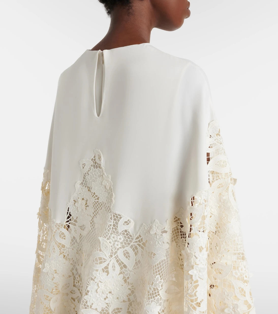 Oscar de la Renta - Floral silk-blend kaftan