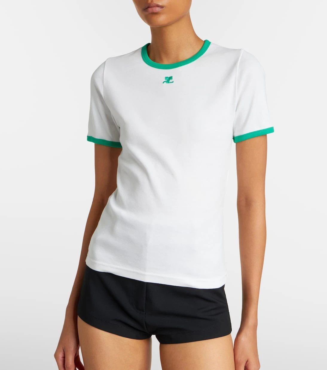 Courrèges - Cotton jersey T-shirt