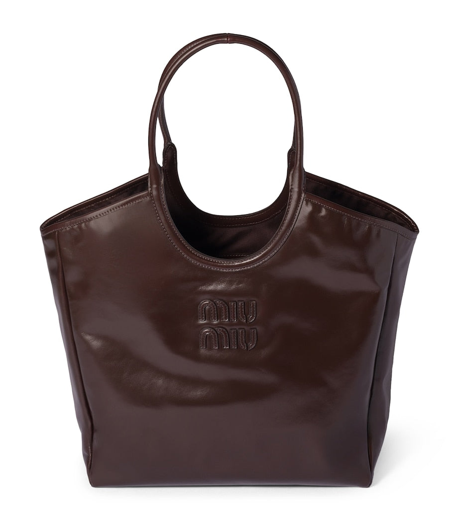 Patent Leather Ivy Tote Bag