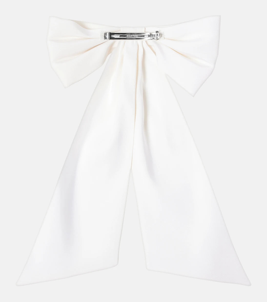Jennifer Behr - Leander bow-detail faille barrette