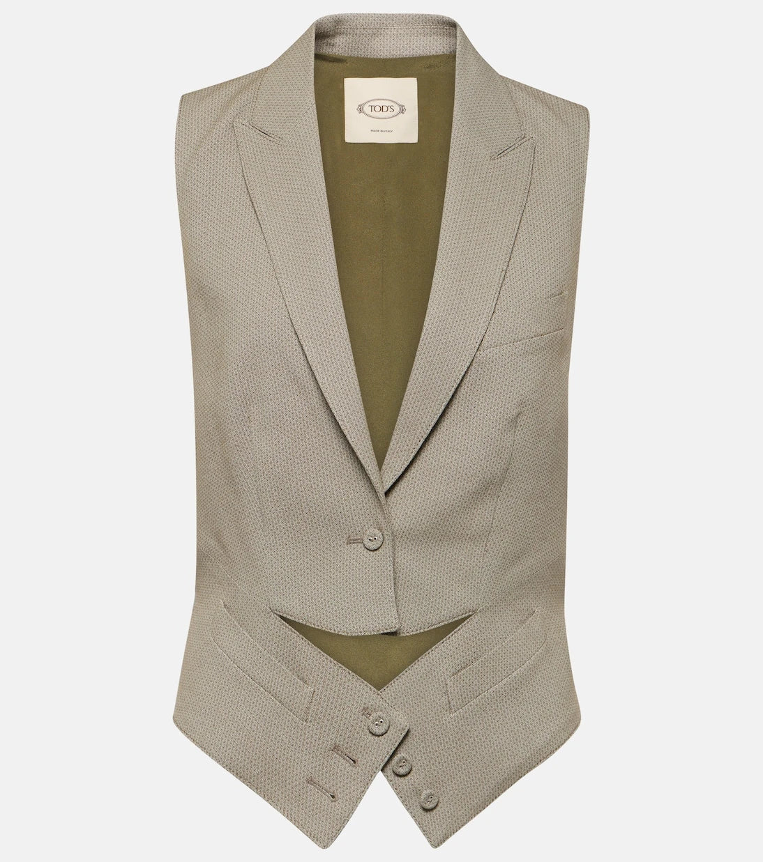 Tod's - Cutout vest