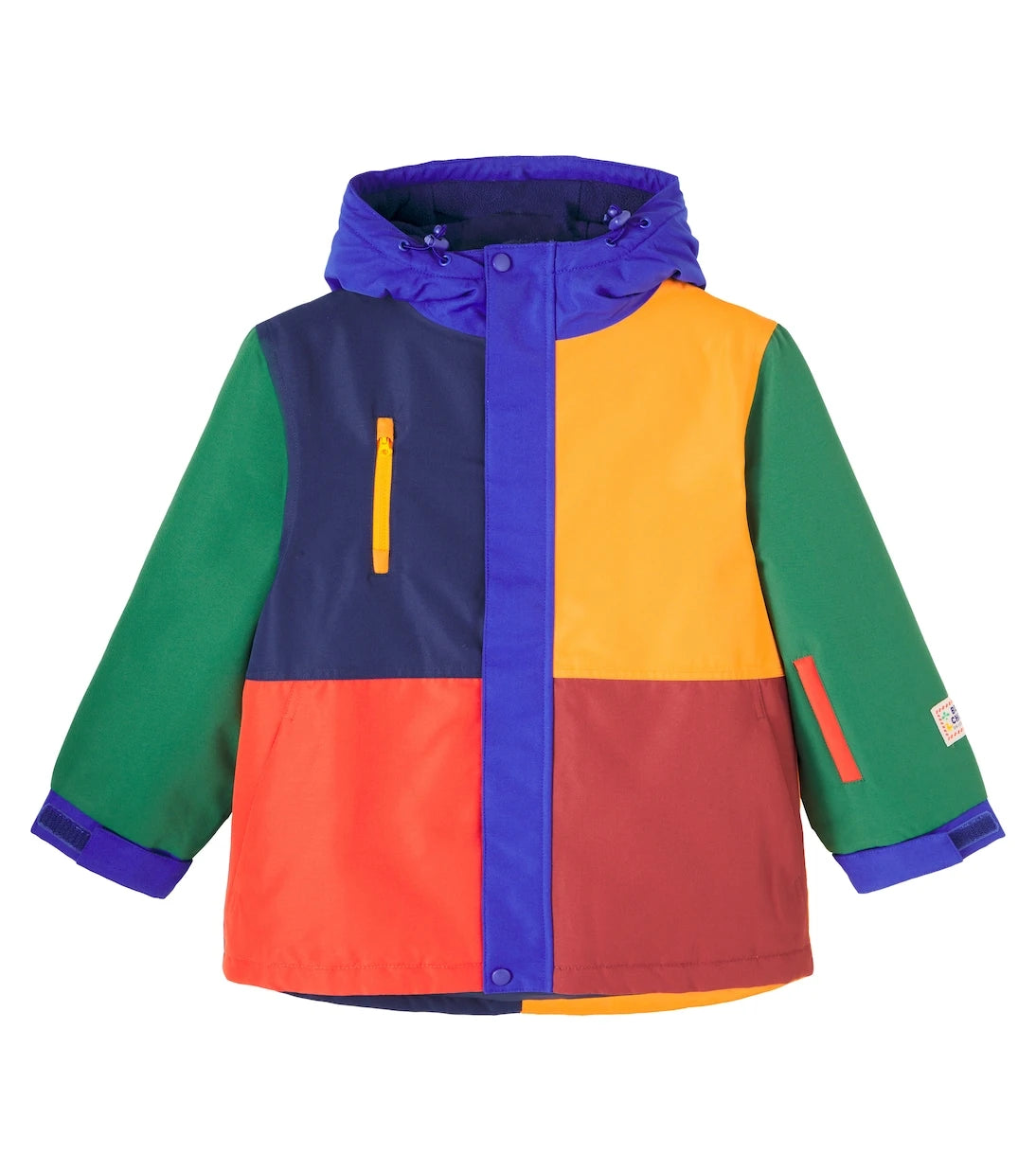 Bobo Choses - Multicolored Tiles ski jacket