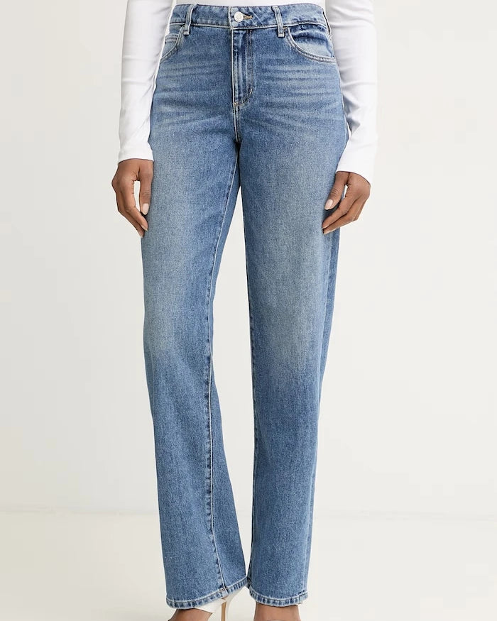 Guess relaxed fit kadın kot pantolon GAIA