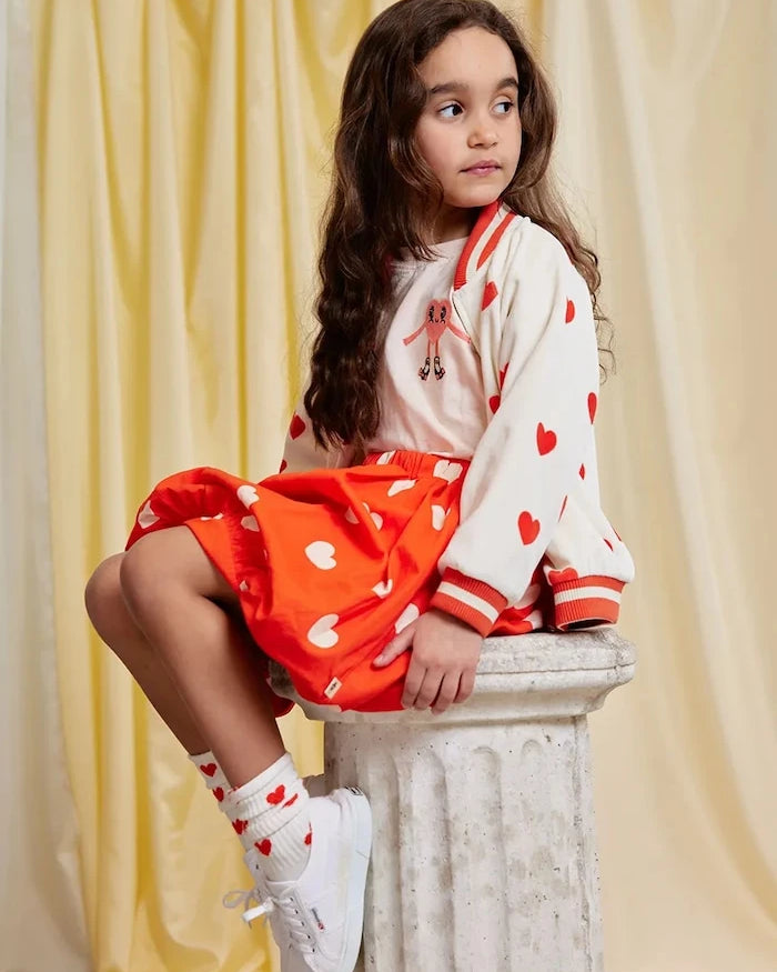 Детски суичър Mini Rodini Hearts
