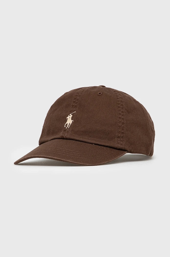 Памучна шапка с козирка Polo Ralph Lauren