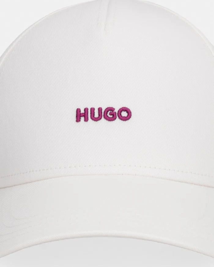HUGO kadın pamuklu vizörlü şapka Cara