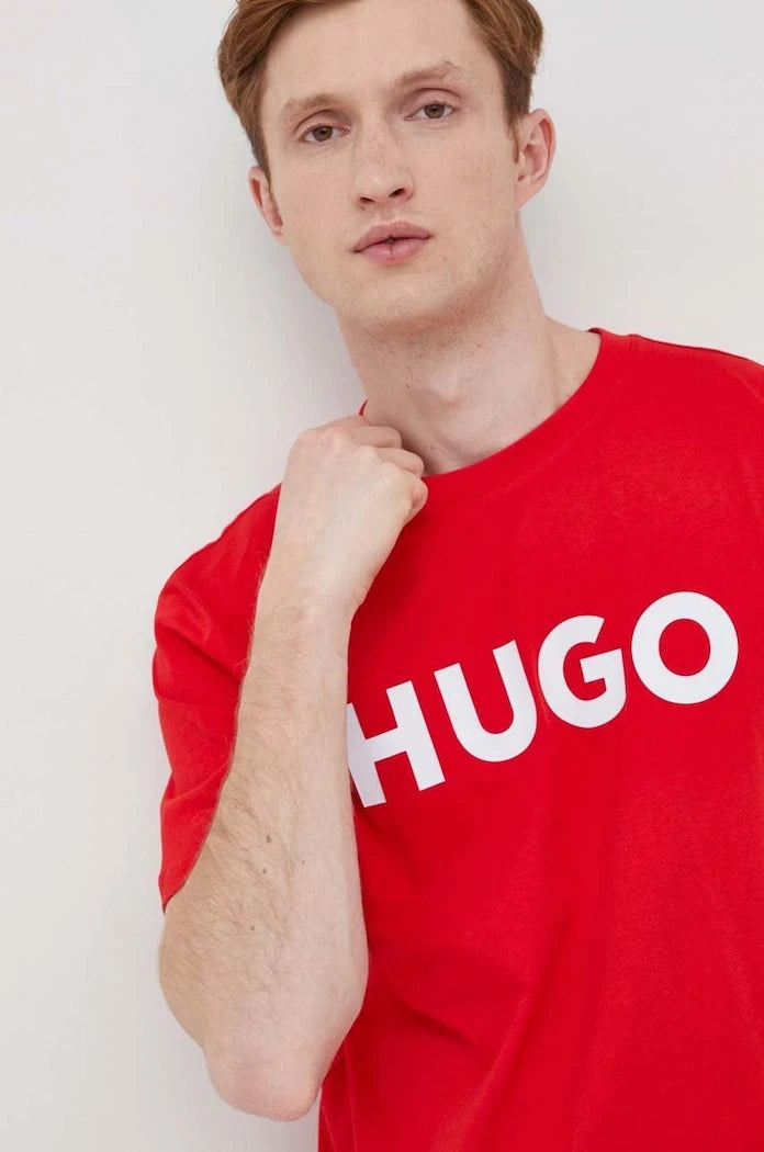 HUGO тениска мъжка от памук Dulivio