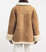 Shearling Signature Jacket 091 BISCUIT