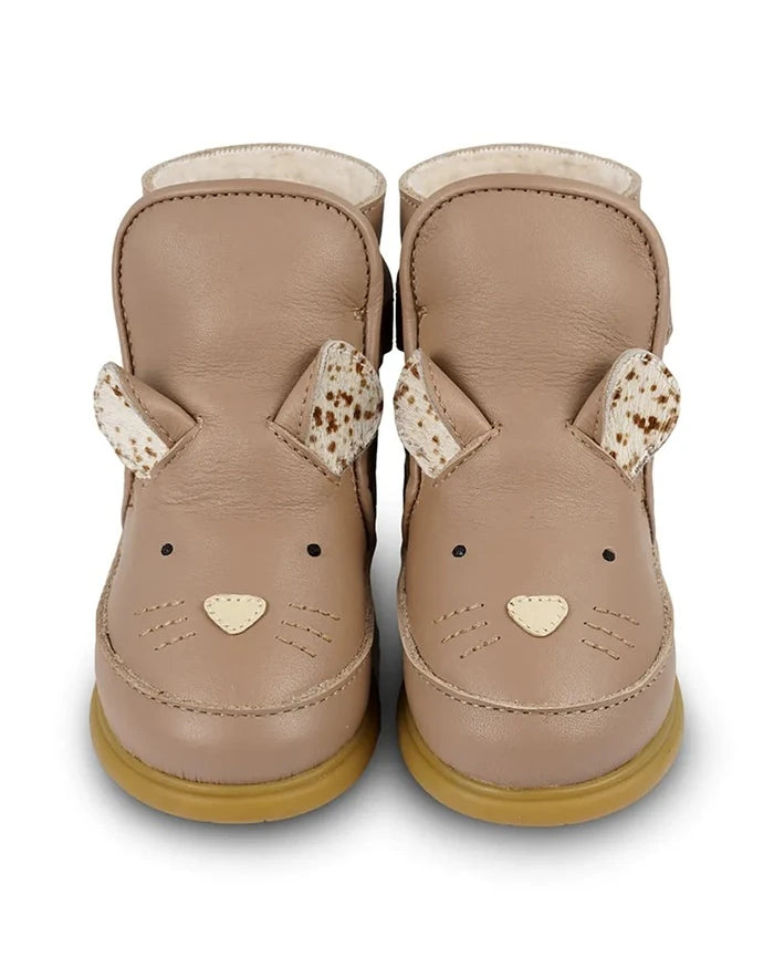 Donsje Dubu Exclusive Shoes Mouse Bebek Deri Ayakkabı