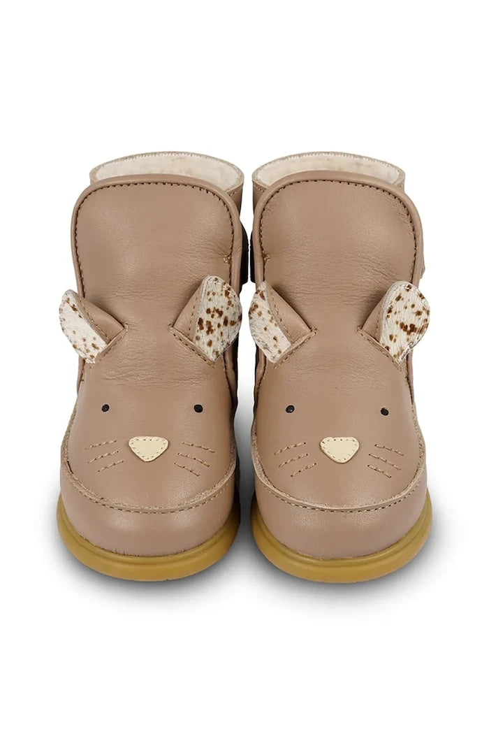 Бебешки кожени обувки Donsje Dubu Exclusive Shoes Mouse