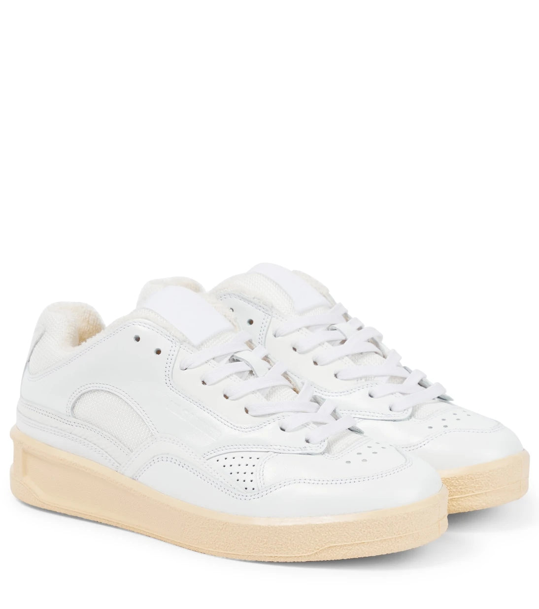 Jil Sander - Leather sneakers