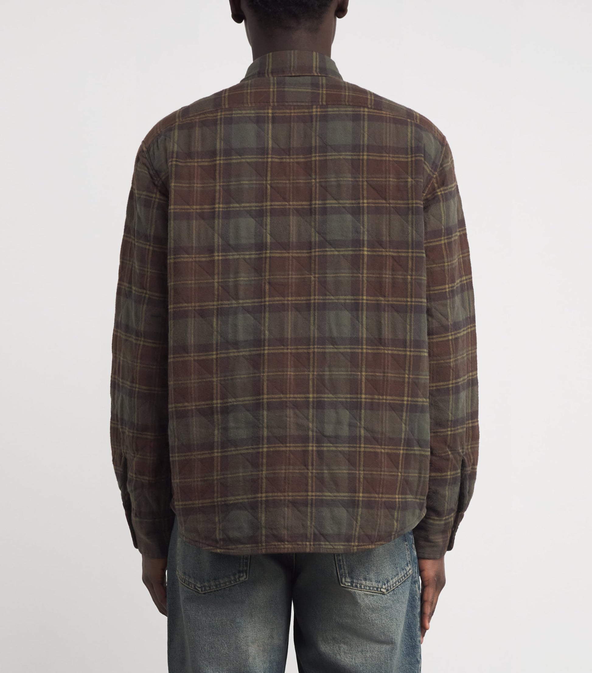 Polo Ralph Lauren Green Cotton Check Overshirt
