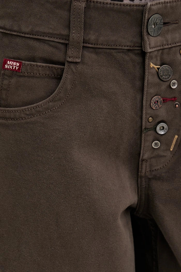 Miss Sixty kadın relaxed fit kot pantolon