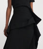 Collapsing Sculpture Maxi Skirt BLACK