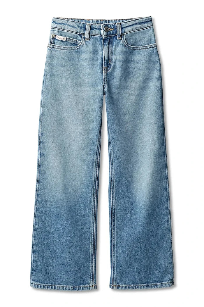 Детски дънки Calvin Klein Jeans HR WIDE