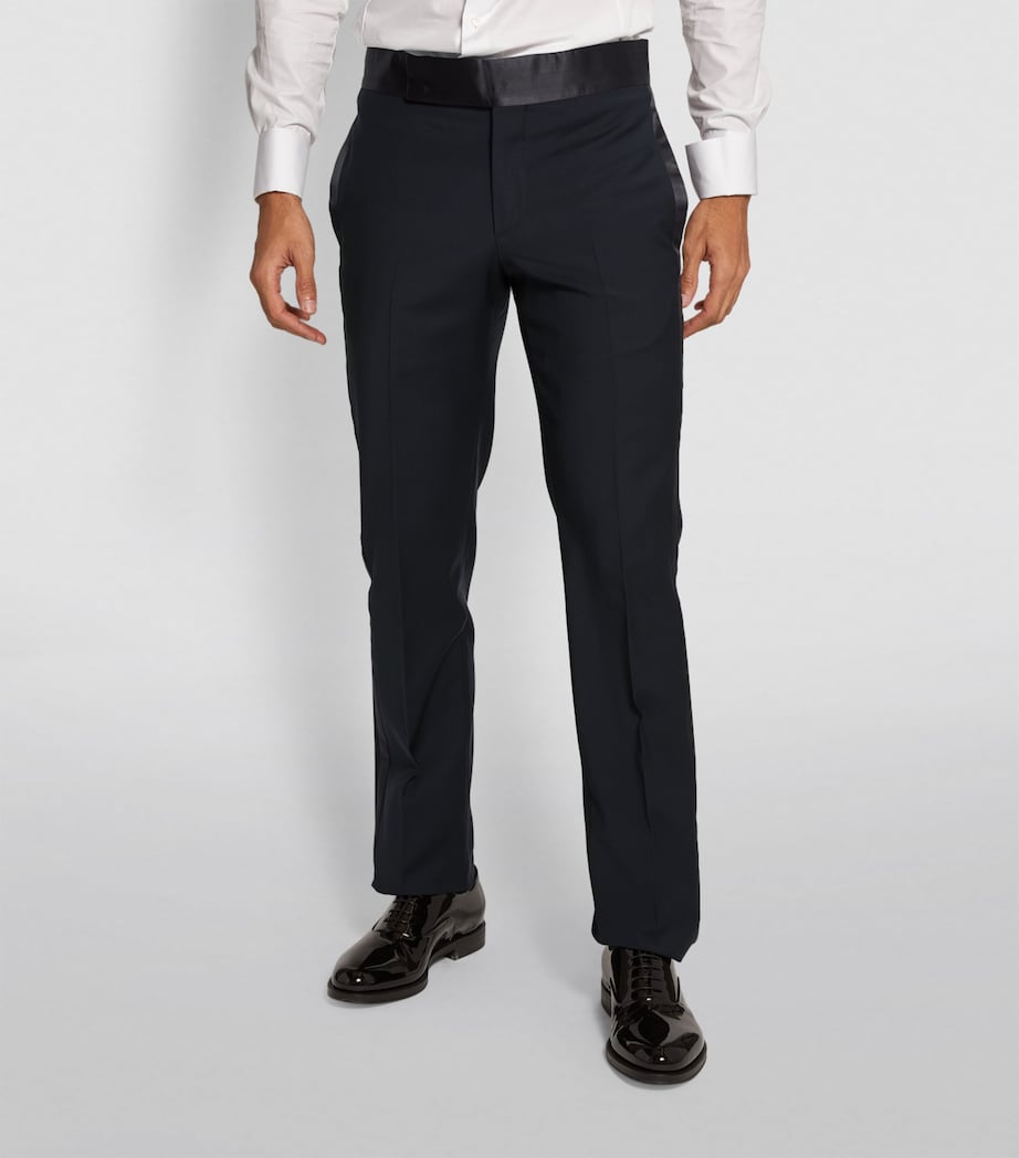Silk-Trimmed Tuxedo Suit