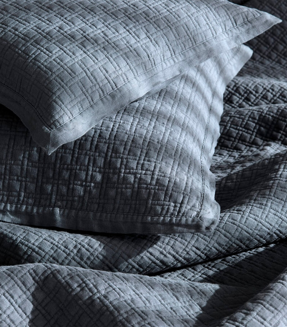 Linen Quilted Adorno Bedspread (290cm x 250cm)
