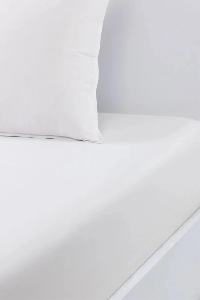 BOSS BEBOSS White 90 x 200 cm Lastikli Pamuklu Çarşaf