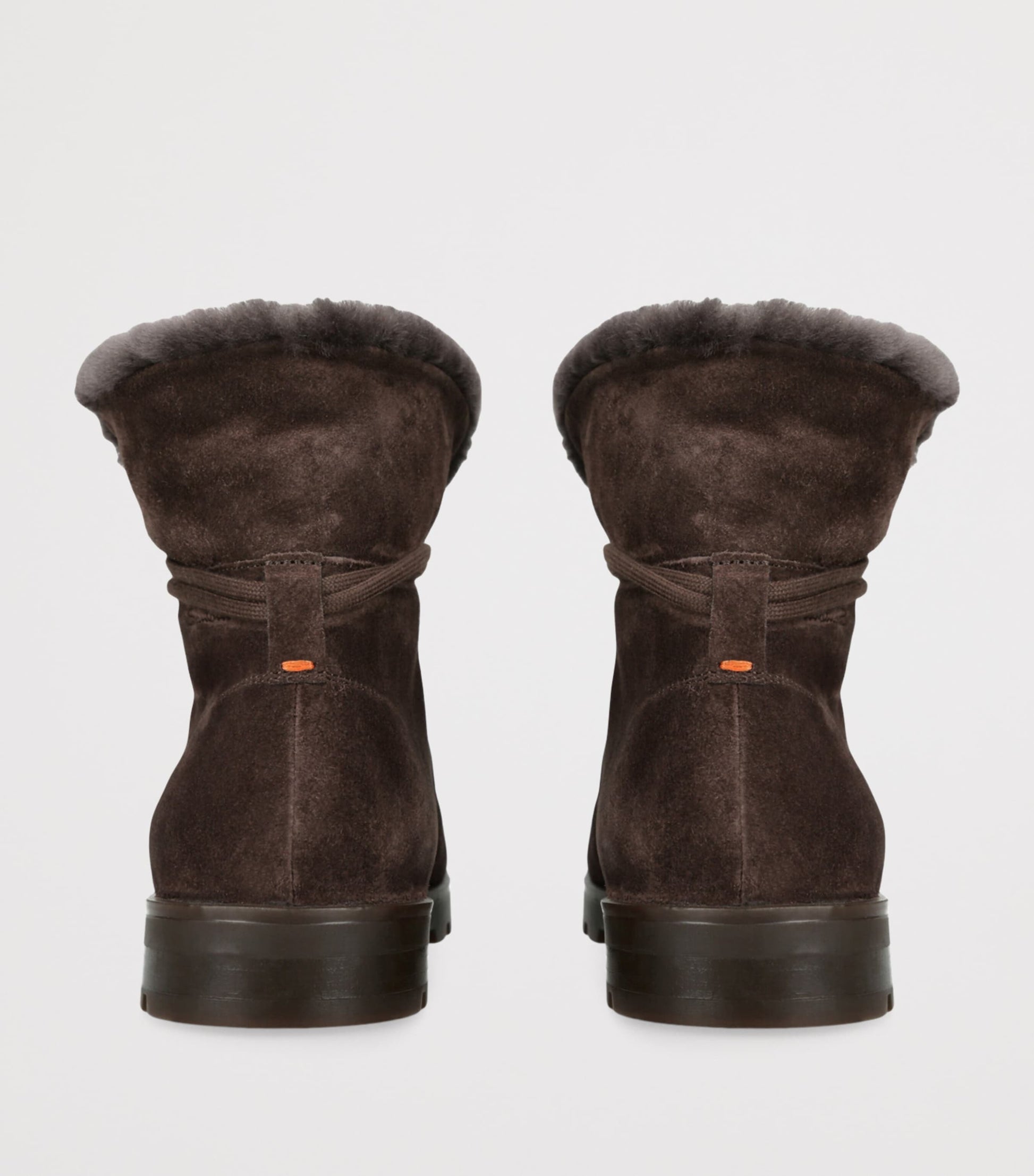 Brown Suede Detroit Boots