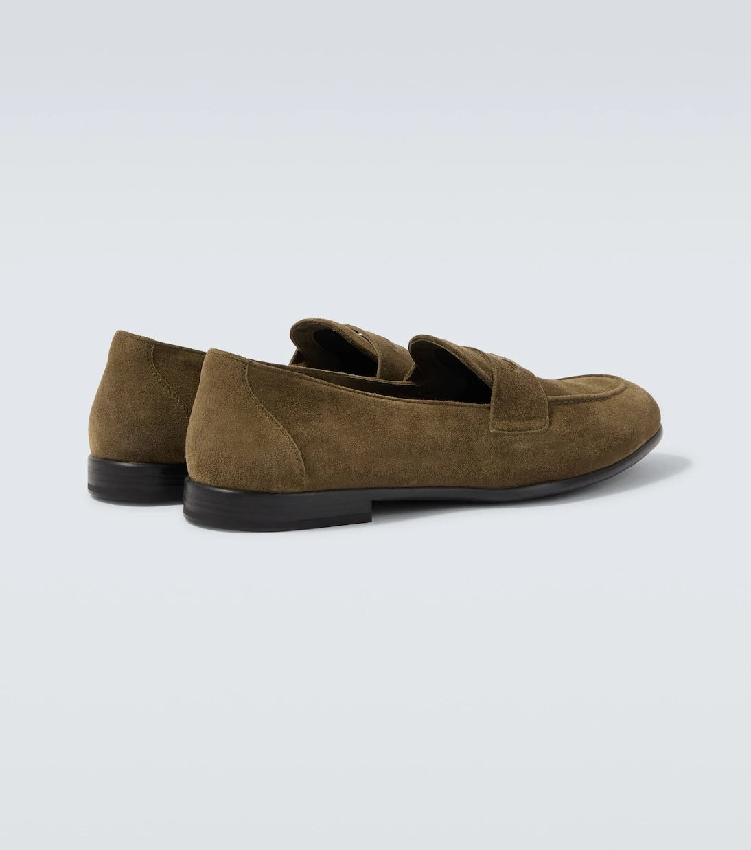 Brioni - Suede penny loafers