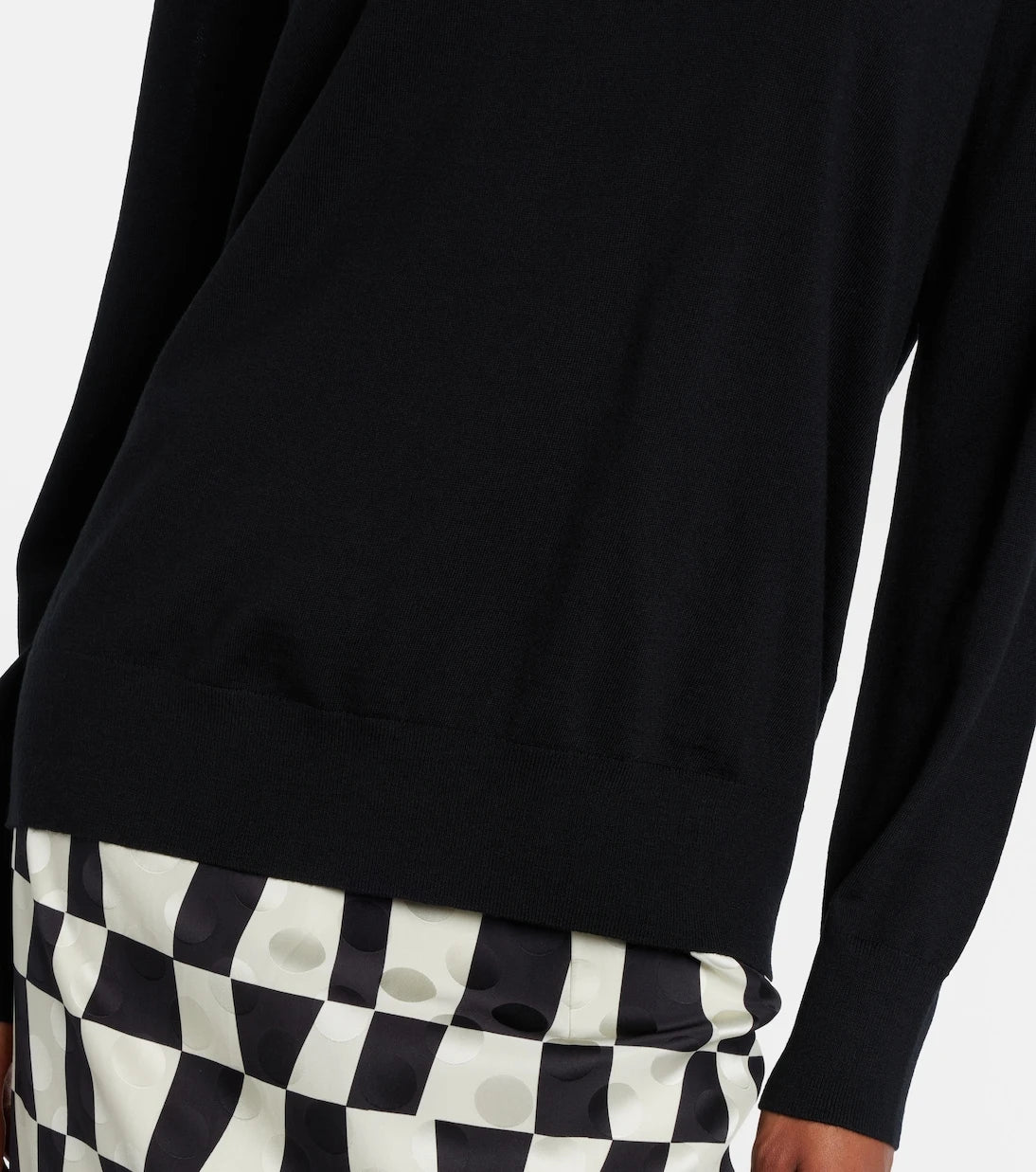 Dries Van Noten - Embellished wool sweater